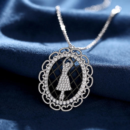 Royal Ballet皇家芭蕾系列｜黑色芭蕾蕾丝项链 商品图1