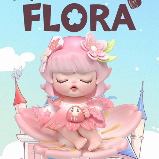 网红手办潮玩盲盒品韵FLORA花之精灵限量收藏级人偶玩具桌面摆件 商品图3
