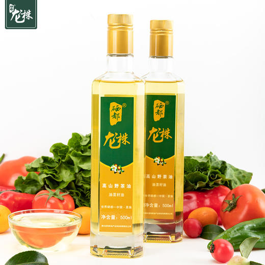 【恩施】硒都龙株高山野茶油（精炼清香型）500ml 商品图0