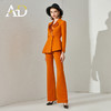 AD秋装两件套洋气女总裁西装正装气质显瘦微喇裤高端醋酸职业套装 商品缩略图0