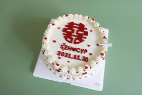 囍／结婚蛋糕／订婚蛋糕－款式一