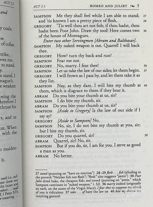 【中商原版】莎士比亚:罗密欧与朱丽叶 英文原版 Romeo and Juliet Shakespear 企鹅兰登封面展 商品图5