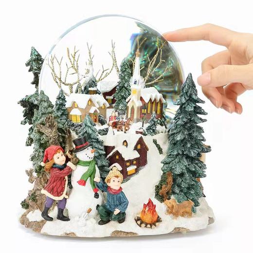 百货世界-JARLL 幻想童话镇圣诞水晶球 商品图2