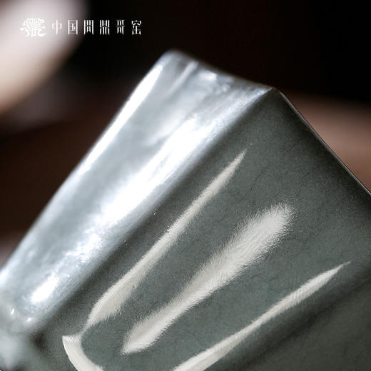 问鼎哥窑锦绣宋纹八方斗杯（缺货） 商品图2