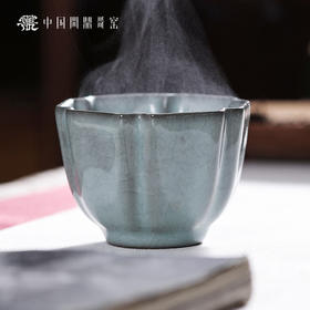 问鼎哥窑锦绣宋纹镜花杯（缺货）