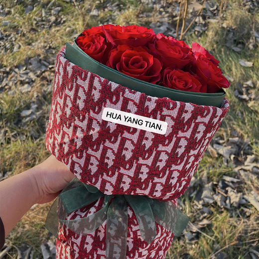 复古老花玫瑰 · 花束 商品图1