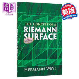 【中商原版】黎曼曲面的概念（第三版）英文原版 Concept of Riemann Surface Hermann Weyl 数学科普书籍