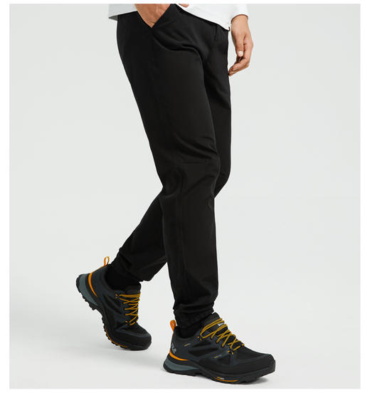 库存尾货JackWolfskin德国狼爪春秋新品带弹力防风标准版型长裤男（断码只有XL52） 商品图0