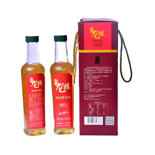【恩施】硒都龙株高山野茶油礼盒版500ml*2 商品图2