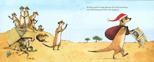 【直播专享·4-8岁】 Meerkat Christmas/Meerkat Mail 圣诞节 2册合售 名家Emily Gravett 廖彩杏书单推荐 儿童启蒙幽默图画绘本 商品图4