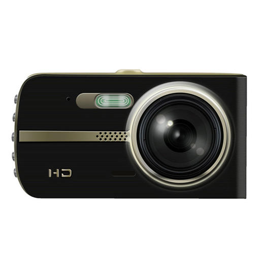 传枫双镜头行车记录仪后视镜防炫目前后镜头记录仪（含32G卡）CF-2019 商品图3