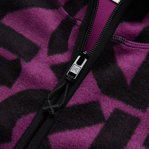 KENZO 高田贤三 男士Sport系列通体字母组合拉链夹克外套 FB65BL7634MR 商品图4