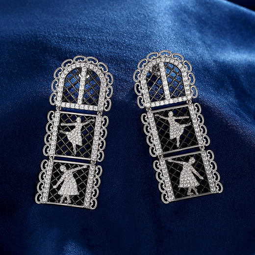 Royal Ballet皇家芭蕾系列｜皇家芭蕾公主耳环 商品图2