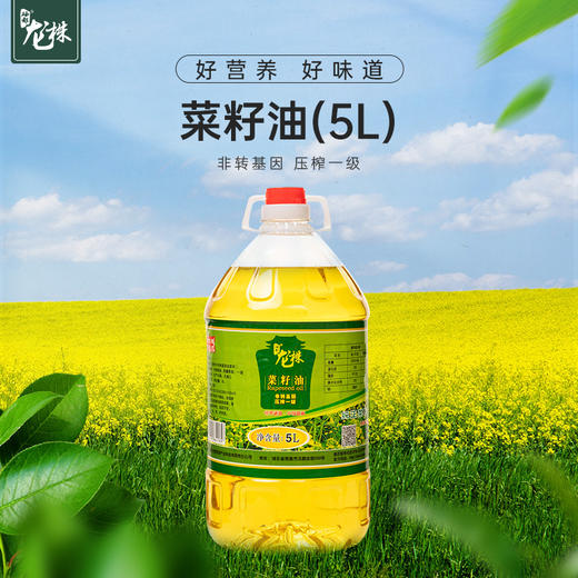 【恩施】硒都龙株非转基因一级菜籽油 5L 商品图0