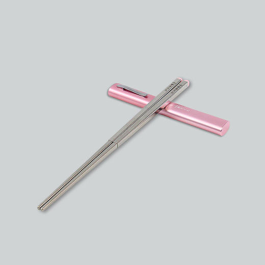 【靜思JING SI】白铁伸缩筷（粉红色 / 深蓝色） 商品图5