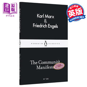 【中商原版】LBS:  20 The Communist Manifesto 英文原版 小黑书: 20 马克思：共产党宣言