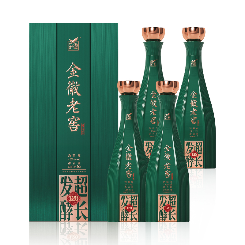 金徽酒 42度金徽老窖超长发酵120 浓香型白酒