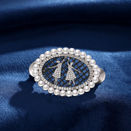 【黄新淳&刘忻同款】Royal Ballet皇家芭蕾系列｜芭蕾王国胸针 商品图1