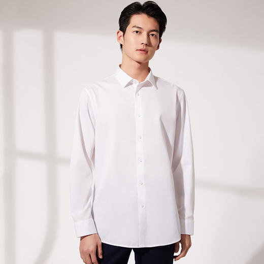 圣得西男装纯棉亲肤免烫商务正装衬衣2152952811 商品图2