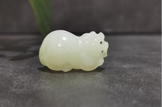 【御珠宫坊】羊脂白玉貔貅挂件 商品图3