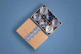 百货世界-泽南世家 12头餐具青花（6碗6筷）