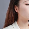 千叶珠宝 真我丨18K金耳饰镂空桃心玫瑰金耳钉 商品缩略图4