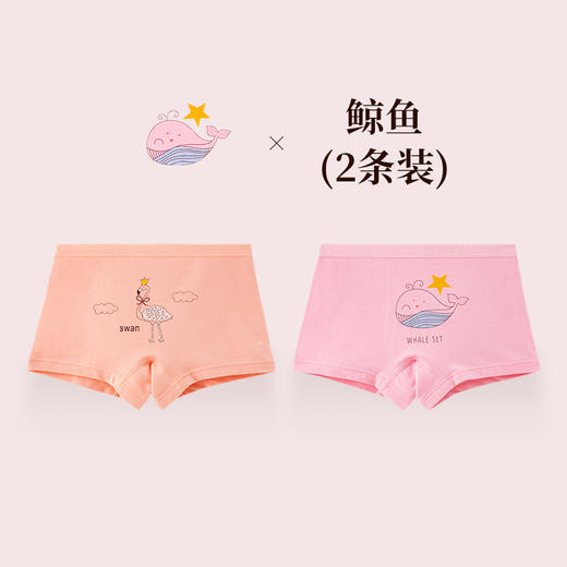 【4条装 既有舒适 也有品质】女童A类纯棉内裤平角卡通大童小女孩中童短裤纯棉儿童四角裤 商品图13
