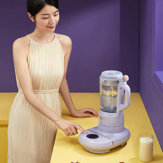 七彩叮当家用多功能破壁机全自动迷你料理机 商品图6