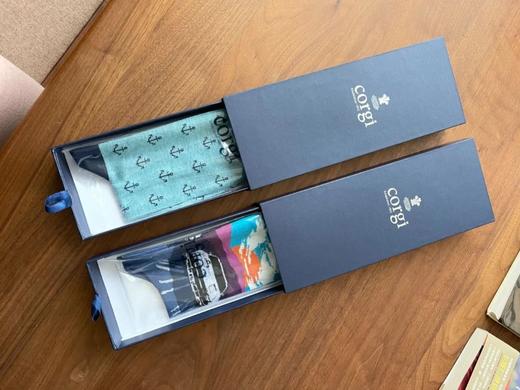 花花好物分享！圣诞节/元旦/新年纯福利袜！CORGI柯基英国进口男士女士儿童亲子中筒袜袜子 商品图11