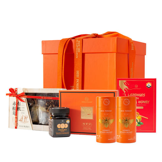 森蜂园 新”韶“如蜜 礼盒高端礼品麦卢卡蜂蜜有机赤松茸礼盒包邮 商品图4