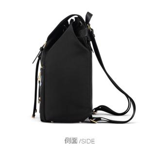 新秀丽女士双肩包 抽绳搭扣时尚潮流休闲防泼水大容量都市女包背包 34N*409 商品图1