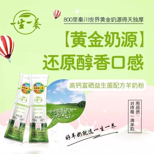 一生一养 高钙富硒益生菌 配方羊奶粉 商品图2