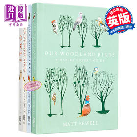 【中商原版】Matt Sewell作品集 4本套装 英文原版 Matt Sewell 我们花园里的鸟 我们林地里的鸟 我们迷人的鸟 我们唱歌的鸟