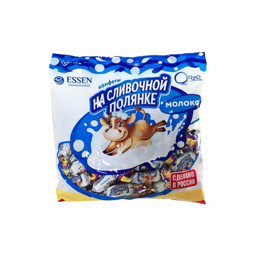 【中欧班列精选】WWJ俄罗斯QQZP奶油味糖果 太妃味糖果 原味糖果 三种口味500g 商品图4