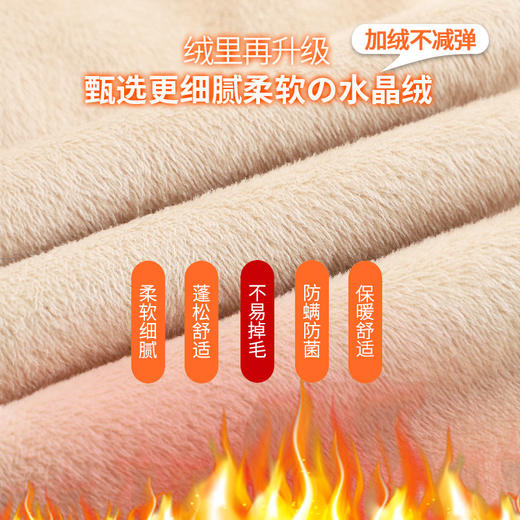 2021最火加绒牛仔裤女直筒宽松高腰显瘦小黑裤加厚烟管裤XZ3637 商品图2