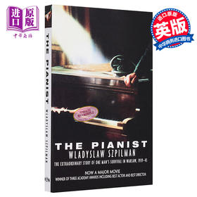 【中商原版】钢琴师 英文原版 The Pianist: The Extraordinary Story of One Man's Survival in Warsaw, 1939-45 军事历史
