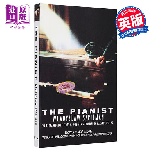 【中商原版】钢琴师 英文原版 The Pianist: The Extraordinary Story of One Man's Survival in Warsaw, 1939-45 军事历史 商品图0