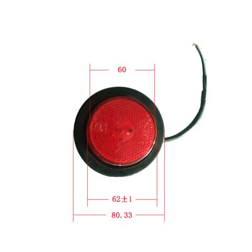 示廓灯2.5寸 LED示廓灯带回复反射器南挂NG09115、09113（包邮） 商品图0
