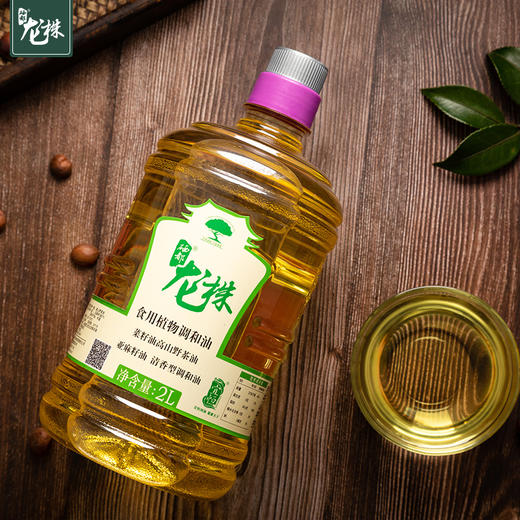 【恩施】硒都龙株龙株高山野茶油亚麻籽油菜籽油调和油 2L 商品图3