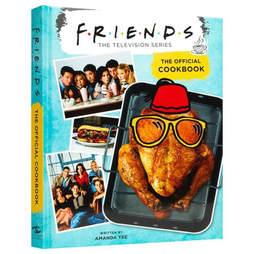 老友记 官方食谱 英文原版 Friends The Official Cookbook 精装全彩插图版 电视情景喜剧周边书 超七十个食谱图片画册英文版 商品图0