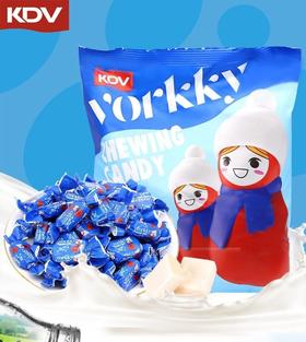 【中欧班列精选】WWJ新品上市！俄罗斯进口kdv雪人牛奶糖