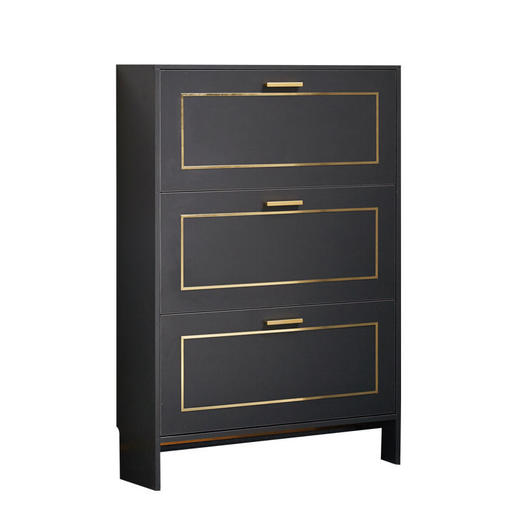 【自行组装】翻斗鞋柜超薄17cm门口大容量玄关柜经济型简约收纳储物柜鞋架 商品图9