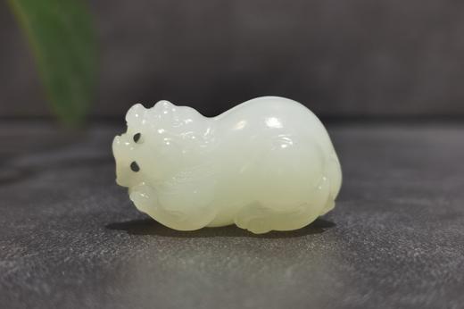 【御珠宫坊】羊脂白玉貔貅挂件 商品图1