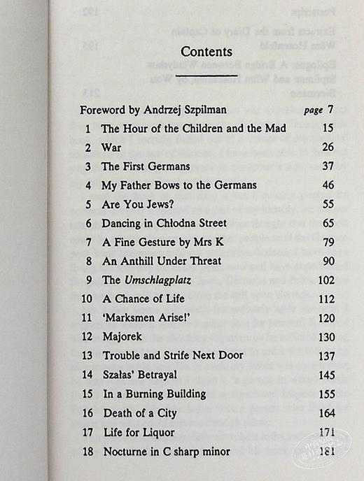 【中商原版】钢琴师 英文原版 The Pianist: The Extraordinary Story of One Man's Survival in Warsaw, 1939-45 军事历史 商品图7