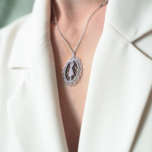 Royal Ballet皇家芭蕾系列｜黑色芭蕾蕾丝项链 商品图6