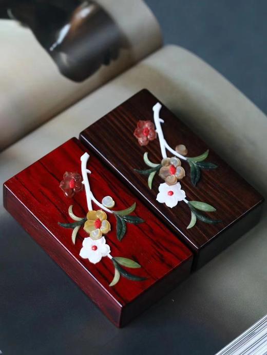 小叶紫檀°烟盒 商品图0