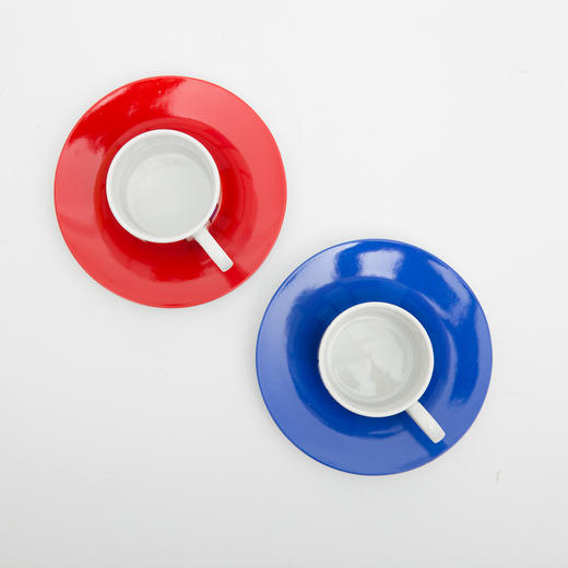 德国原产Könitz陶瓷杯马克杯咖啡杯 方格2件套套85ml 商品图1