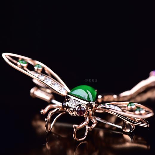 【腾飞】满绿蜻蜓胸针-GZ12109035 商品图2