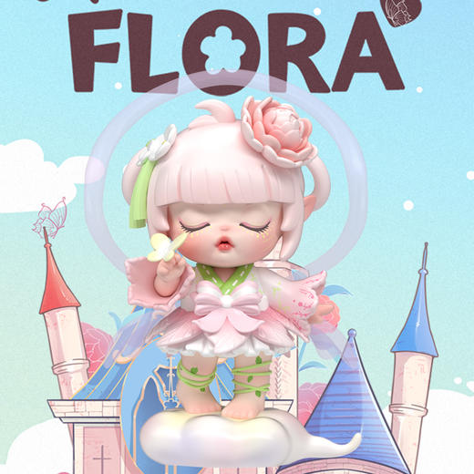 网红手办潮玩盲盒品韵FLORA花之精灵限量收藏级人偶玩具桌面摆件 商品图2