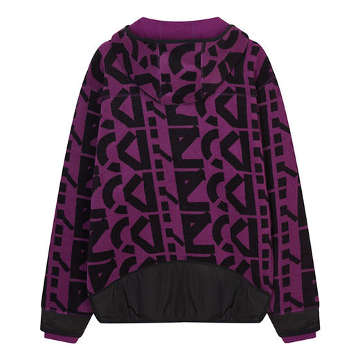 KENZO 高田贤三 男士Sport系列通体字母组合拉链夹克外套 FB65BL7634MR 商品图1